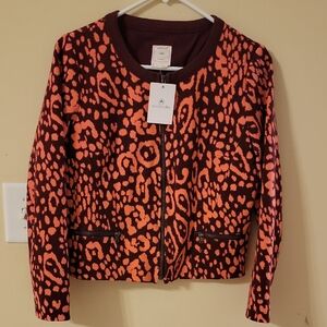 Gap Vibrant Pink and Maroon Blazer. Size S